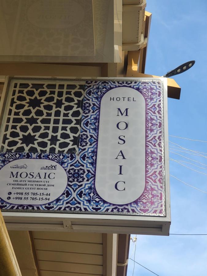 Mosaic Boutique Hotel Samarkand Exterior photo